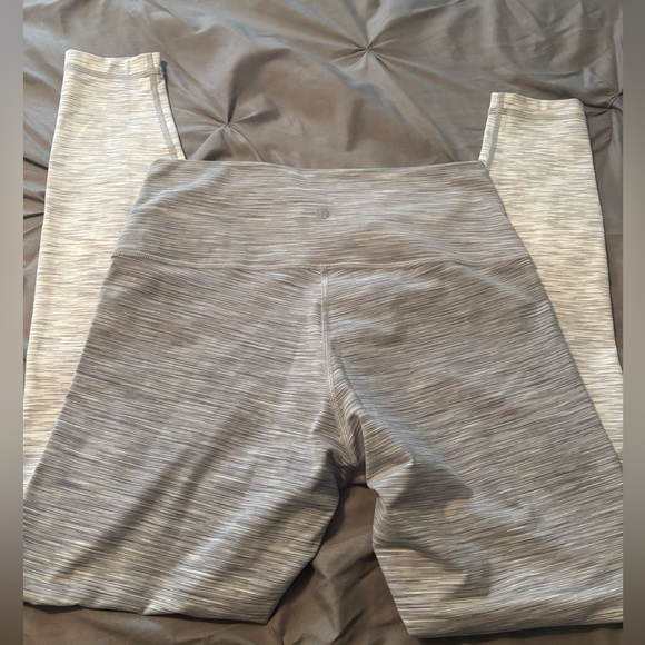lululemon athletica Pants - Lululemon Wunder Under Ombré Gray Leggings